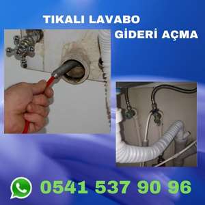 Tıkalı Lavabo Gideri Açma